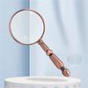 MVUYO Classical Handheld Antique Bronze Magnifying Glass Optical Glass Gift view 3