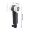 MVUYO Handheld Magnifying Glass Rotating Lens for Jade and Currency Verification view 2