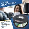 Nomad Portable CD Player, Discman with Headphones, FM Radio Bluetooth view 3