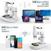 DUYHBAWRS 400X Children Biological Digital Electronic Portable Microscope Kit for Phone PC Home School Science Educational(DDL-M1-Individual) view 3