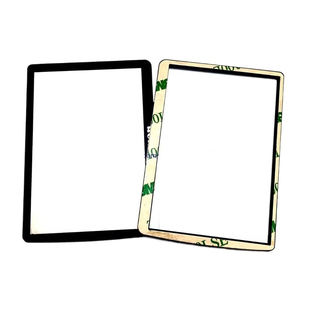 LCD Display Window Outer Glass Protective Screen Compatible for Canon EOS 550D Camera Replace Repair Parts + Tape