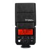 Anti-Scratch Vinyl Film Protective Coat Pocket Camera Flash Sticker Wrap Protective Film Body Protector Decal Skin for Godox TT350 Flash TT 350(Triangle Black) view 1