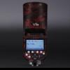 Anti-Scratch Camera Flash Sticker for Godox V1 Flash Coat Wrap Protective Film Body Protector Coat Skin Cover V1(Mamba Red) view 1