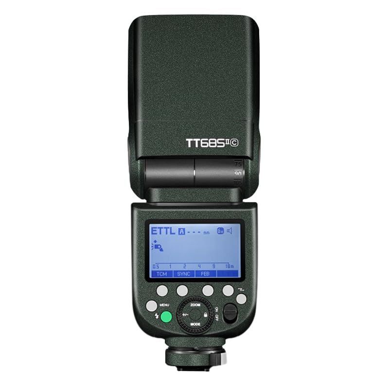 Anti-Scratch Camera Flash Skin Sticker for Godox TT685 II Flash Coat Vinly Protective Film Body Protector Decals Cover TT685II(Turquoise Green)