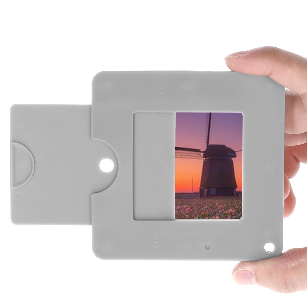 BOHUIZ View Finder, View Finder with Sliding Mechanism Optical View Finder Color Isolation View Catcher for Photography Drawing Sketching Artist Tool