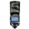 Anti-Scratch Camera Flash Sticker for Godox V1 Flash Coat Wrap Protective Film Body Protector Coat Skin Cover V1(Tiger Stripe Camo) view 1