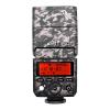 Anti-Scratch Vinyl Film Protective Coat Pocket Camera Flash Sticker Wrap Protective Film Body Protector Decal Skin for Godox TT350 Flash TT 350(Field Camouflage) view 1