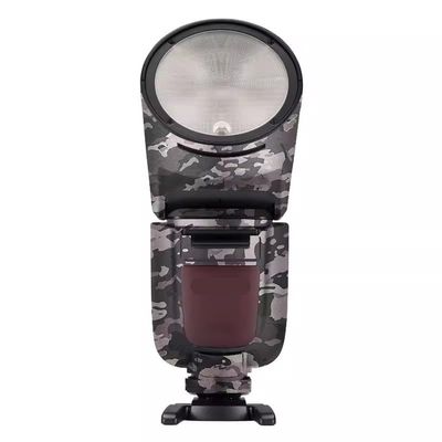 Anti-Scratch Camera Flash Skin Flash Sticker for Godox V1 Pro Flash Strobe Protective Vinyl Wrap Film Body Protector Coat Decal V1 Pro(Field Camouflage)