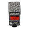 Anti-Scratch Vinyl Film Protective Coat Pocket Camera Flash Sticker Wrap Protective Film Body Protector Decal Skin for Godox TT350 Flash TT 350(Triangle Titanium) view 1