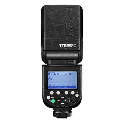 Anti-Scratch Camera Flash Skin Sticker for Godox TT685 II Flash Coat Vinly Protective Film Body Protector Decals Cover TT685II(Triangle Black)