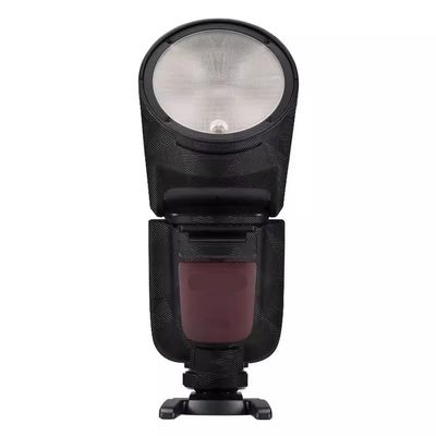Anti-Scratch Camera Flash Skin Flash Sticker for Godox V1 Pro Flash Strobe Protective Vinyl Wrap Film Body Protector Coat Decal V1 Pro(Triangle Black)