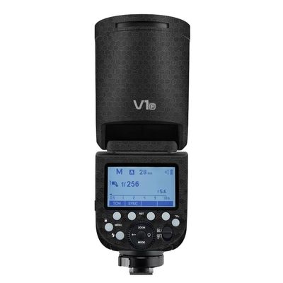 Anti-Scratch Camera Flash Sticker for Godox V1 Flash Coat Wrap Protective Film Body Protector Coat Skin Cover V1(Honeycomb Black)