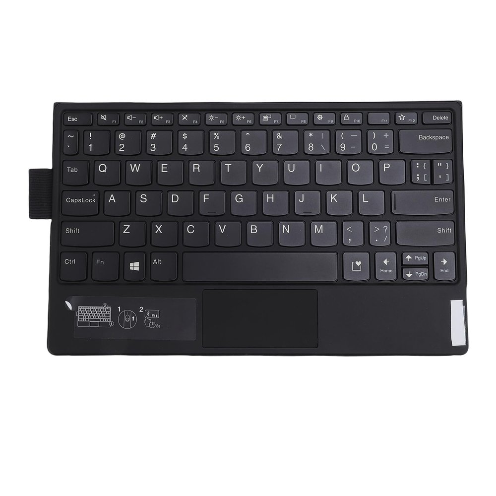 GOWENIC Keyboard with Touchpad for X1 Fold Tablet, QWERTY Layout, Full Size Responsive Keys, Rechargeable Wireless BT Keyboard