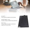 GOWENIC Keyboard with Touchpad for X1 Fold Tablet, QWERTY Layout, Full Size Responsive Keys, Rechargeable Wireless BT Keyboard view 3