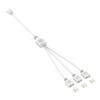 UCTUNG Gen 2 ARGB Splitter 5V 3 Pin 1 to 4/3/2 All Mainboard ARGB Extension Cable with Adapter Pin for Mainboard DIY(White 1 to 3) view 1