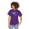 HiFi Tee Vintage Tabletop Cassette Tape Deck Purple view 3