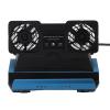 Serounder 10 in 1 Docking Station, Dual Cooling Fan 4K 60Hz Gigabit Ethernet 4 USB 3.0 PD100W M.2 NVMe Slot, with RGB Lighting, for Legion Go Claw Tablets view 1