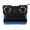 Serounder 10 in 1 Docking Station, Dual Cooling Fan 4K 60Hz Gigabit Ethernet 4 USB 3.0 PD100W M.2 NVMe Slot, with RGB Lighting, for Legion Go Claw Tablets view 4
