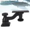 SUNGOOYUE 6 Inch Swing Arm Mount, Marine Grade Aluminum Base Marine Electronics Mount for Fish Finders view 3