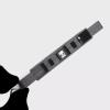 Hendel Universal Car Music Audio Cassette Tape aux Adapter Converter 3.5mm Plug (Black) Play Your Personal CD Player Through Your Cars Stereo view 4