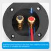 XGGYA 3 in Round Push Spring Speaker Terminal Cup, 2 Pack view 3