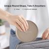 Adget iSpace2 Smart Mini Projector, 1080P Portable Projector with WiFi and Bluetooth, 360 Bluetooth Speaker, Tripod Included, Android 9.0 Rechargeable Pocket Projector for Outdoors Indoor Use(Greige) view 3