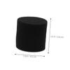 HOODANCOS 2pcs Acoustic Port Plug Noise Reduction Sponge Cover for Speaker Bass Port Tube Compatible with Home Audio Systems Car Speakers and Professional Sound Equipment Compact Design Easy view 3