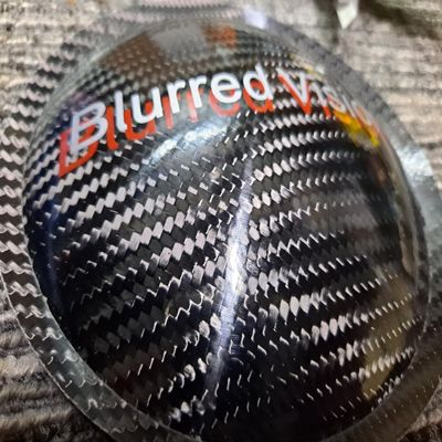 blurred vision Audio 6-inch Carbon Fiber Speaker Dust Cap, 150mmBLURRED Vision Audio 6 (150mm) Carbon Fiber Dust Cap