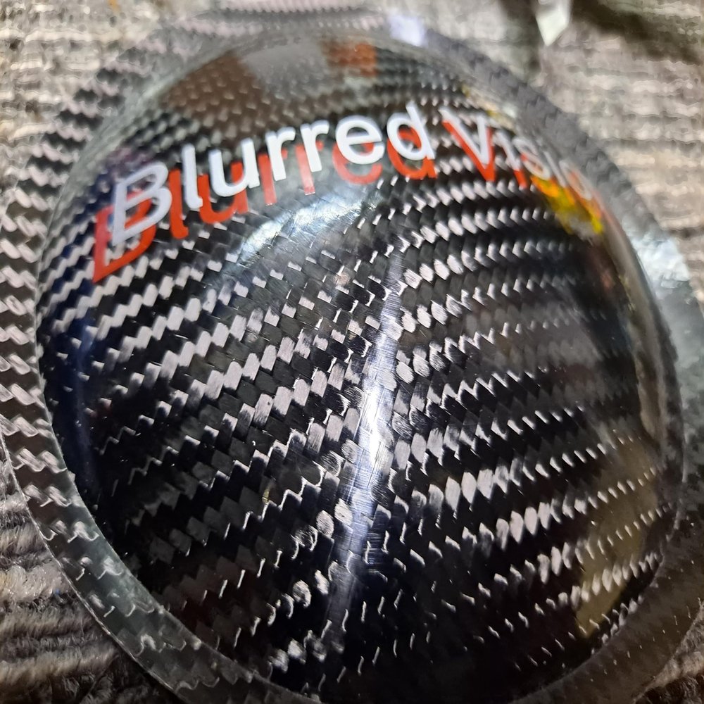 blurred vision Audio 6-inch Carbon Fiber Speaker Dust Cap, 150mmBLURRED Vision Audio 6 (150mm) Carbon Fiber Dust Cap