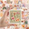 100 Pcs Bohemian Style Stickers, Retro Personality Vinyl Waterproof Sticker for Adults Teens Water Bottles Bicycle Skateboard Scrapbook Decals Luggage Laptop view 3