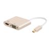 2 DP to 4K HDMI Adapter Cable 1080P MDP to Displayport HDMI DVI Adaptor Converter for pro(DVI 1080P) view 2