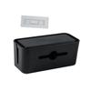 SHINEOFI Wire Cable Management Box Capacity Organizer for Power Cords and Data Cables Detachable Design for Home Office Electric Socket to Clean and Use view 1