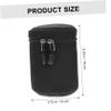 QUMIIRITY Camera Lens Storage Bag Camera Lens Holder Durable Lens Case for for Photographers Practical for Photography Enthusiasts view 3