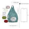 Tusrai 2pcs Cover of Bean Bag Phone Holder (No Filler) Ultra Soft Micro Suede Anti Slip Cell Phone Pillow Holder Teal view 3