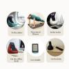Tusrai 2pcs Cover of Bean Bag Phone Holder (No Filler) Ultra Soft Micro Suede Anti Slip Cell Phone Pillow Holder Teal view 4