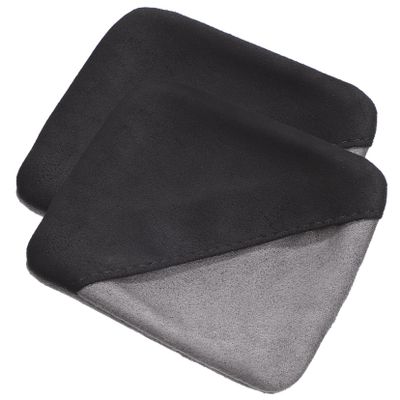 TEHAUX 2Pcs Microfiber Cleaning Cloths for Electronics Durable Screen Pads for Car Interior Device Maintenance Non Abrasive Compatibility