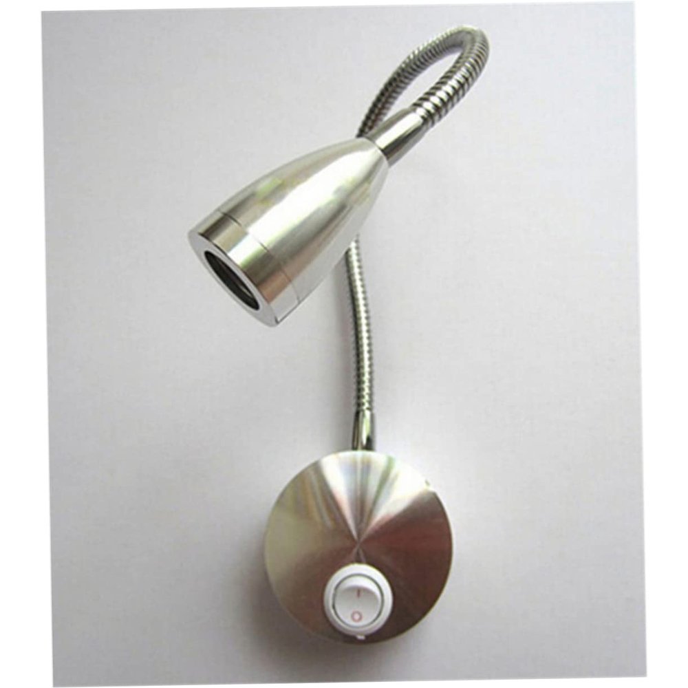 UKCOCO LED Wall Lamp 3w 85- Flexible Arm for Bedside Reading