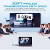 Wireless HDMI Transmitter and Receiver, 4K HDMI Wireless Extender, 2.4/5.8G, Plug and Play 328FT/100M Transmission, Extender Adapter Converter for Streaming Video from Laptop to TVs view 4