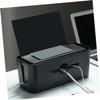 VILLCASE Wire Cable Management Box Durable Power Line Organizer for Desktop Capacity Cord Storage with Unique Design for Tidy Charging view 4