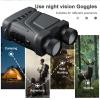 1080P HD R12 Binoculars Device Rechargeable 6W 850nm Infrared 5X Digital Zoom Hunting Telescope Photo Video Record Device view 2