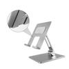 SHOWERORO 1Pc Laptop Cooling Stand Ergonomic Desktop Rack for Various Laptop Stylish Design for Heat Dissipation Portable and Stable Use Silver view 2
