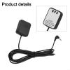 External GPS Antenna, Auto Dashboard Camera Receiver Module Kit, Car Signal Module Accessories for Car Truck SUV, 3V-5V, 3.5mm Elbow view 3