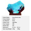 VISIOLEX Handmade 3D Resin lamp - Ocean Resin Night lamp, Ocean-Themed Perspective Painting, Adjustable lamp, Men's Office Decoration, Bedroom Decoration (Model A, 8 * 5in) view 2