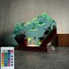 VISIOLEX Handmade 3D Resin lamp - Ocean Resin Night lamp, Ocean-Themed Perspective Painting, Adjustable lamp, Men's Office Decoration, Bedroom Decoration (Model A, 8 * 5in) view 4