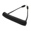3.5mm Audio Cable 3.5 Female Plug to Plug Aux Cable Spring Headphone Code for Car Mobile(M-F) view 4
