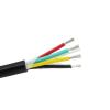 5m 2/3/4/5cores Silicone Soft Sheath 24/22/20/18/17/15/13 AWG tinned Copper core Power Cord Signal line(1.0MM 17AWG,4 Cores) view 1