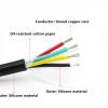 5m 2/3/4/5cores Silicone Soft Sheath 24/22/20/18/17/15/13 AWG tinned Copper core Power Cord Signal line(1.0MM 17AWG,4 Cores) view 3