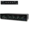 Rextron 8K DisplayPort 1.4 KVM Switch for 4 Computers 1 Monitor, USB 3.2 Gen 2 (10 Gbps), HDCP 2.2 Compliant, EDID Emulator, Plug & Play, Ideal for Office, Gaming and Industrial Control, PAAG-ET3114B view 1