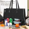 2-in-1 handbag, lunch bag, ladies' combination large handbag, crossbody computer bag (Khaki) view 2