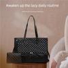2-in-1 handbag, lunch bag, ladies' combination large handbag, crossbody computer bag (Khaki) view 3